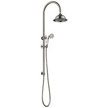 Clementine Brass Twin Shower